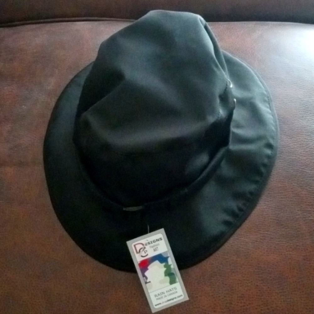 New! DCP Designs Unisex Nylon Extra Wide Brim Bucket/Rain Hat